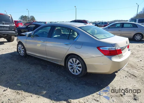 2013 Honda Accord Ex-L from USA, damaged, VIN 1HGCR2F80DA198768